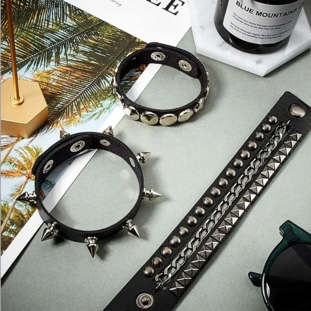 6 Punk Gothic Jewelry Set